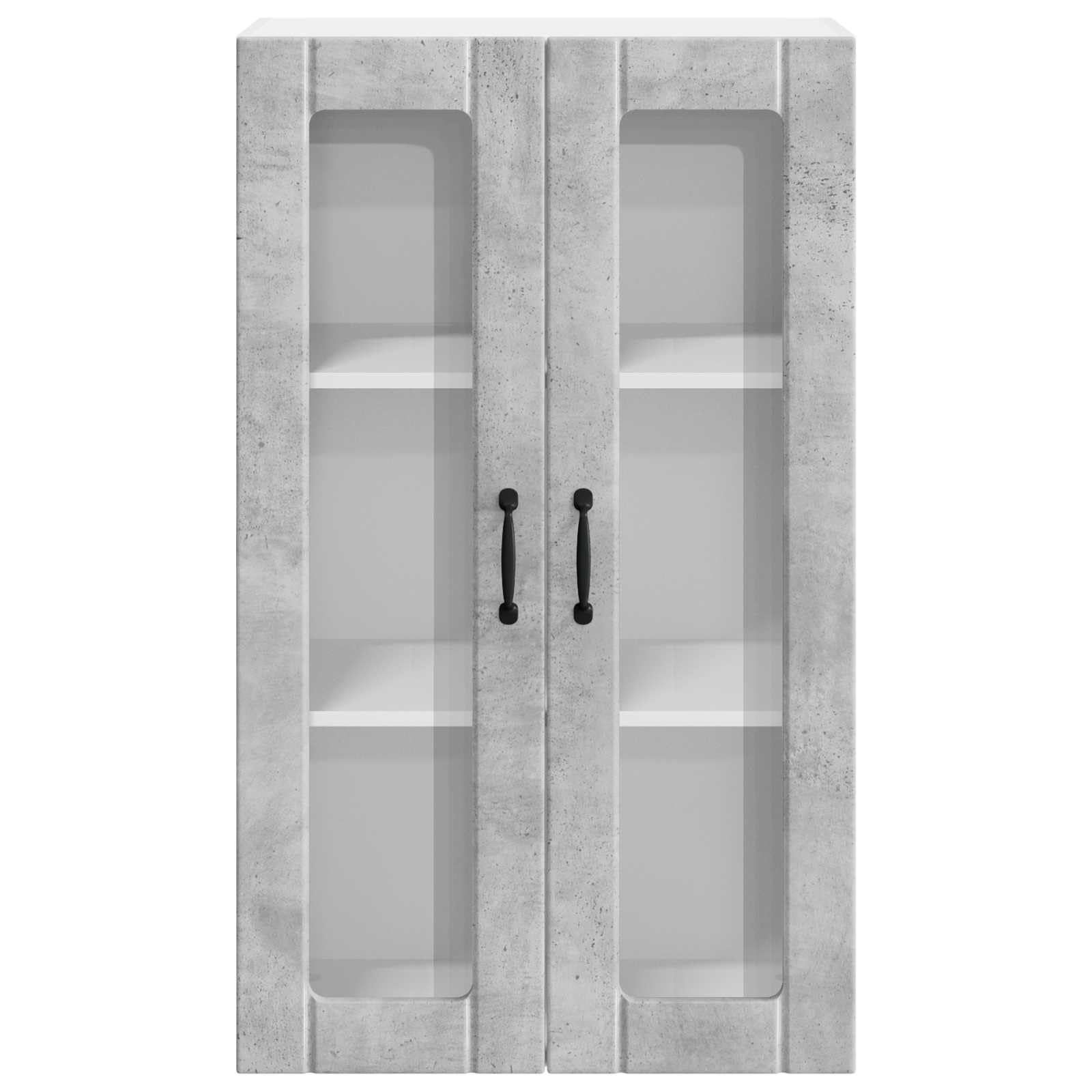 Armadio 60x31x100 cm con 2 ante con 3 ripiani in legno