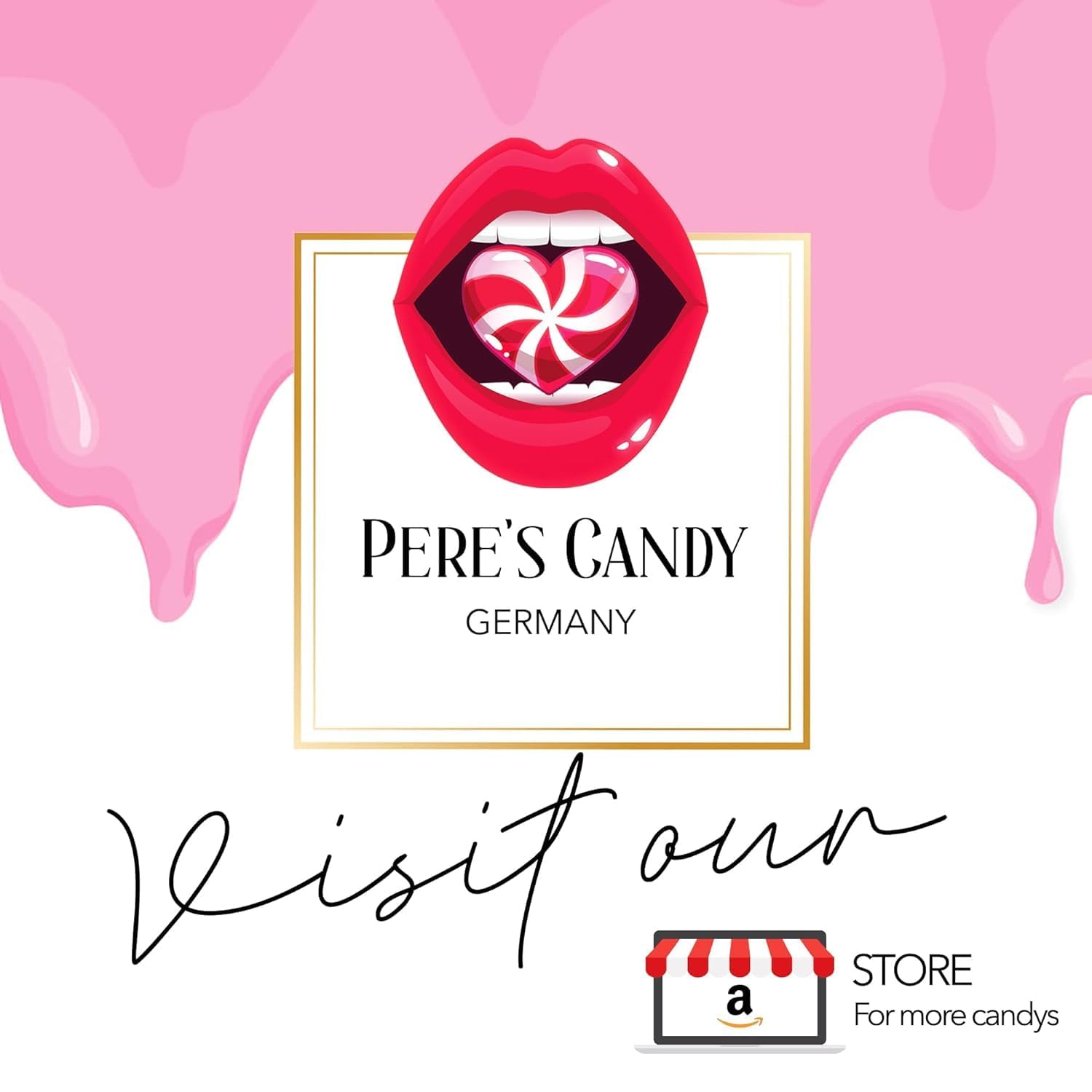 Pere's Candy Bundle für 10erPack Pulmoll Extra Stark zuckerfrei 50g + Pere's Candy Notepad DIN A7-25 Blatt