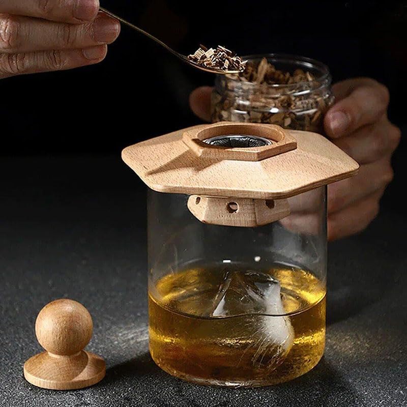 Kit per affumicatore per cocktail, kit per affumicatore di formaggio e whisky, con trucioli di legno da 6 gusti, accessori per cocktail bar, kit per cocktail, kit regalo per uomini e amanti dei