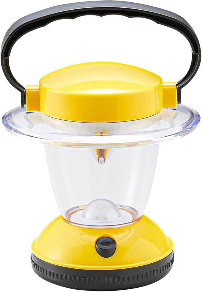 Amazon.co.jp: 旭電機化成 軽量 LED ランタンライト イエロー ALA-3303