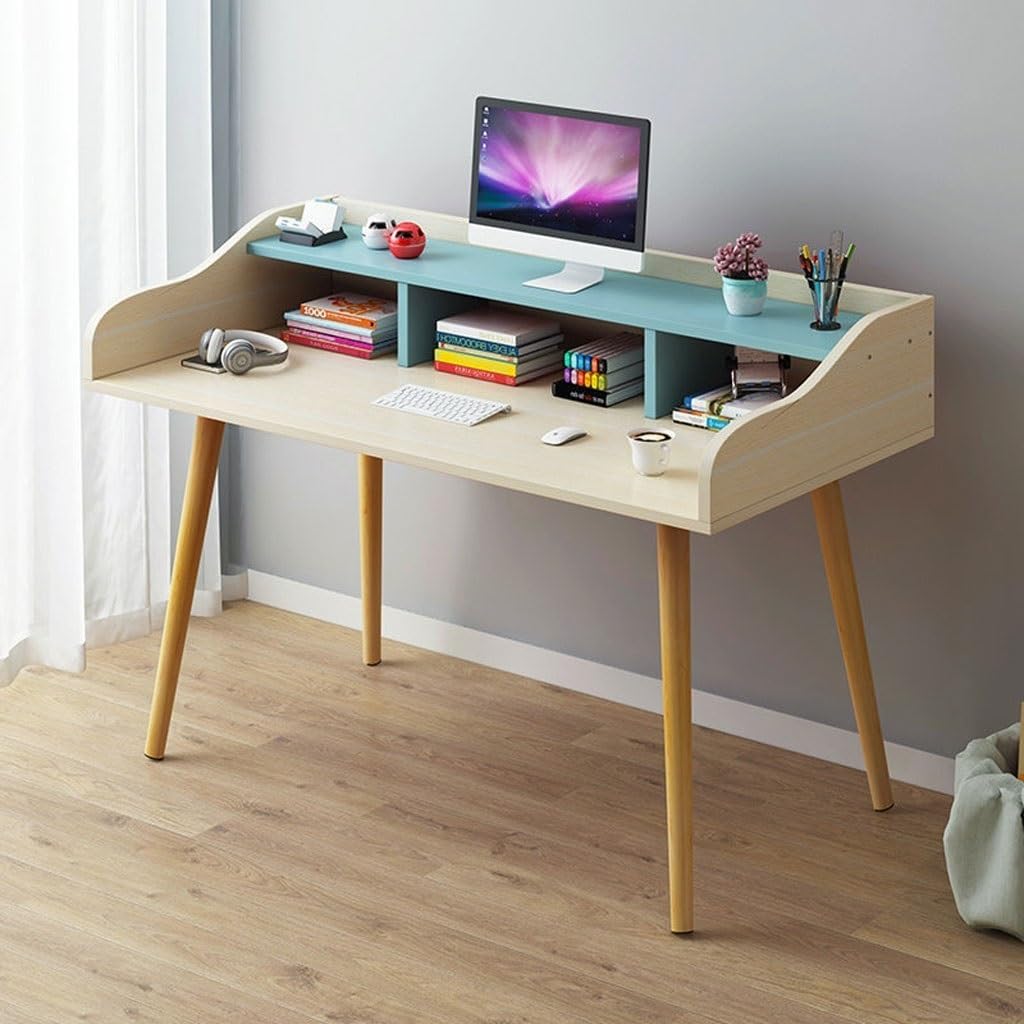 Tavolo moderno e minimalista per computer portatile per ufficio domestico 120 cm scrivania con design economico per studenti
