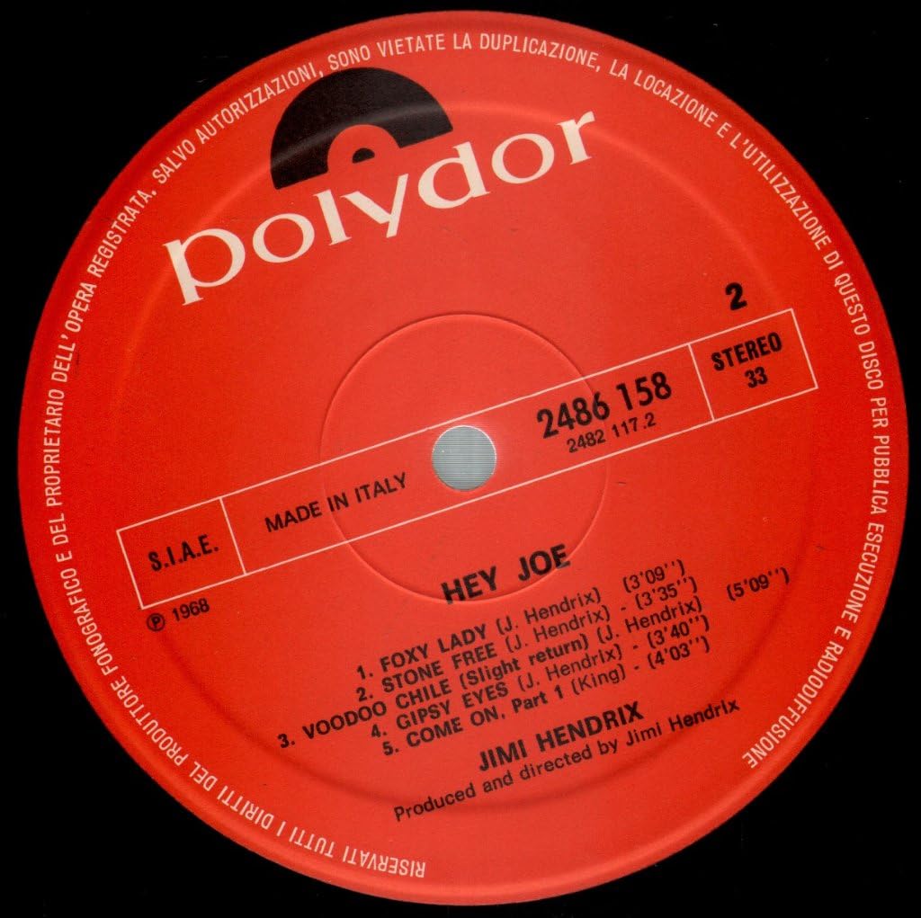 The Jimi Hendrix Expérience-Hey Joe