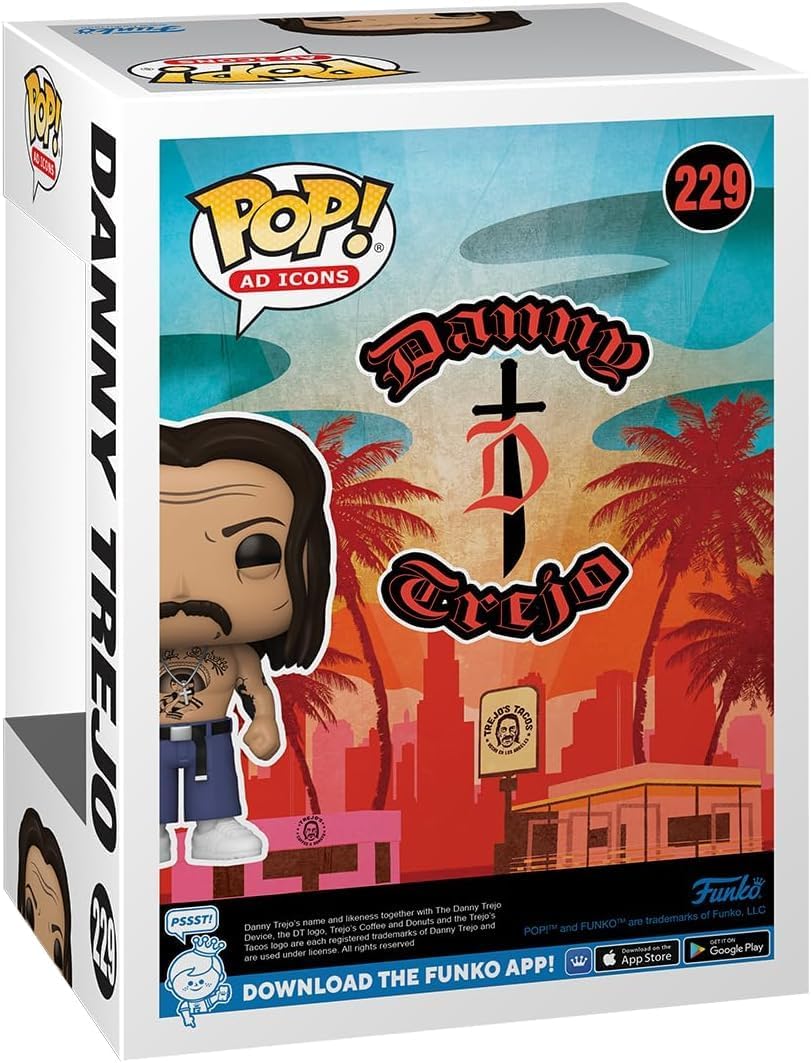 POP Movie Icon: Danny Trejo Funko Vinyl Figure (Bundled with Compatible Box Protector Case) Multicolored 3.75 inches - Image 4