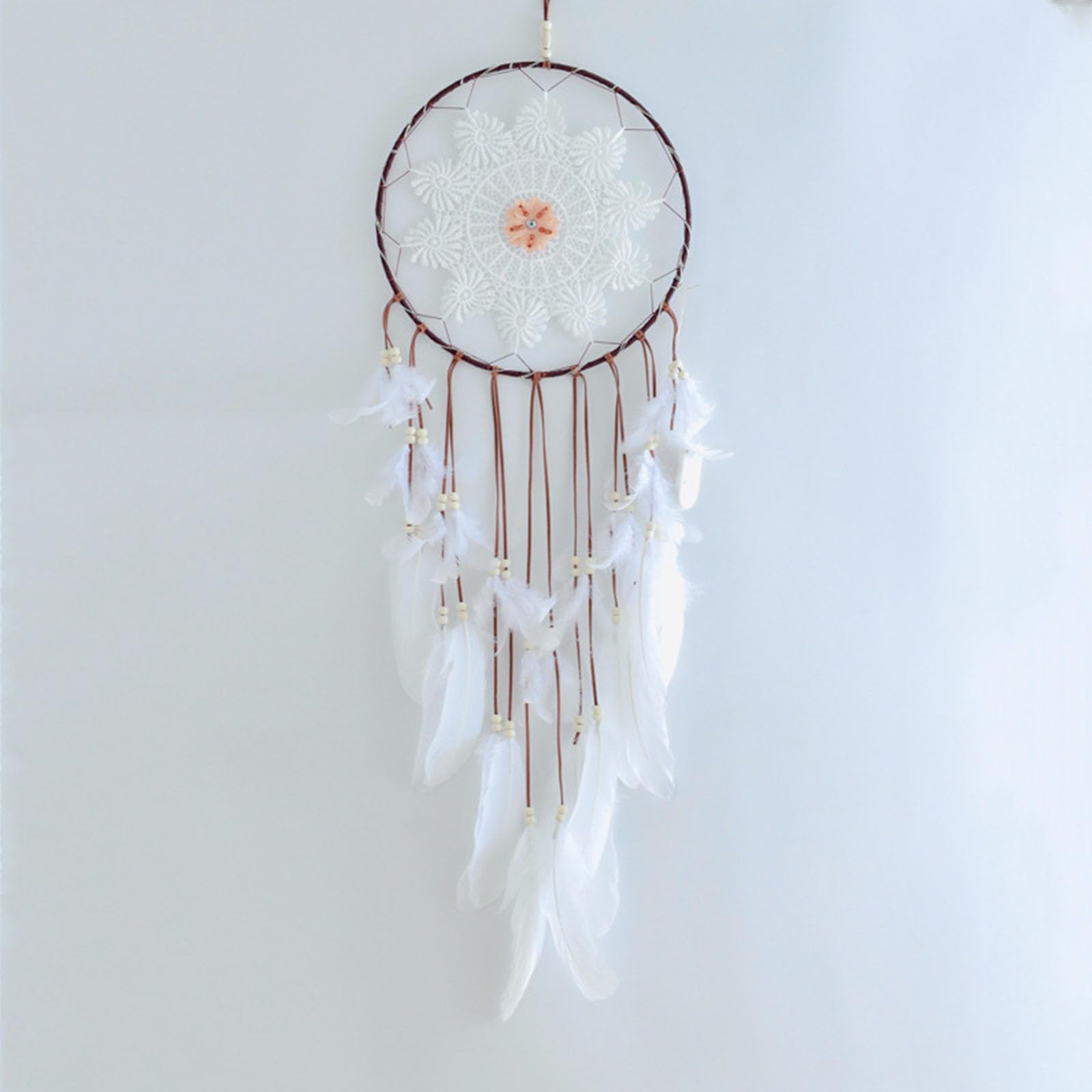 Hecho a Mano Estilo Boho Dream Catcher Feather Tassel Decoración Tejido Wall Hanging Home Decor Dormitorio Living Room Wedding Party, decoración de Coches Adecuado para Todos los Grupos