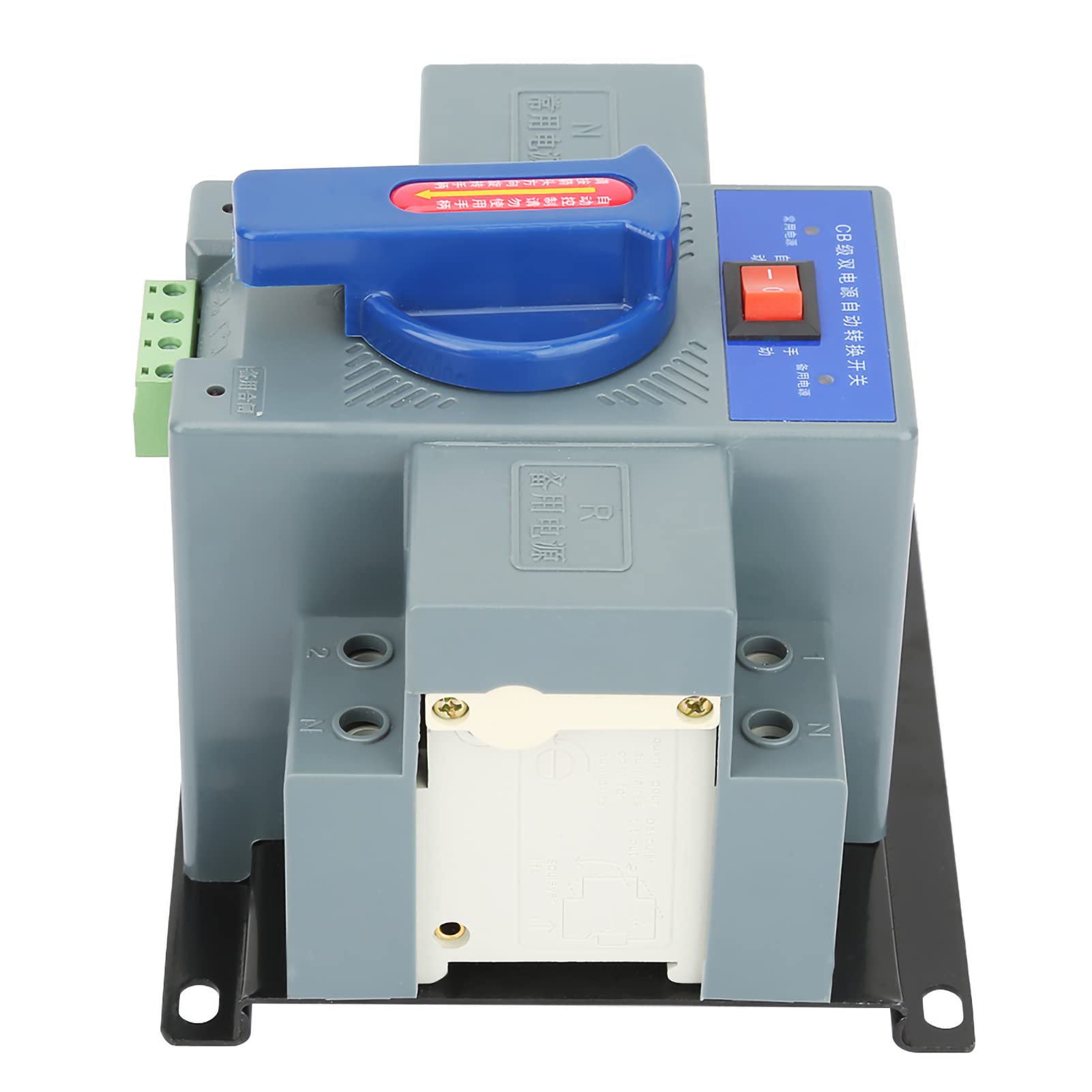 Jeanoko Automatyczny Przełącznik Zasilania Dual Power 63A 2P do Użytku