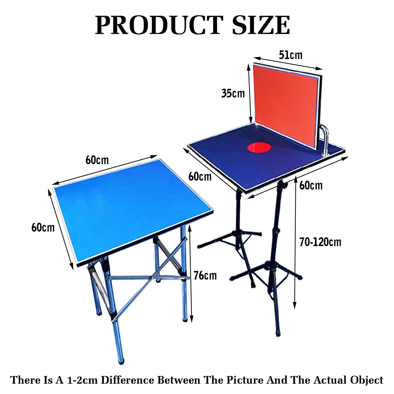 Professional Table Tennis Rebound Board,Table Tennis Return Board Set,Return Board Training Device,Angle Adjustable,Suitable for Home Gym and School