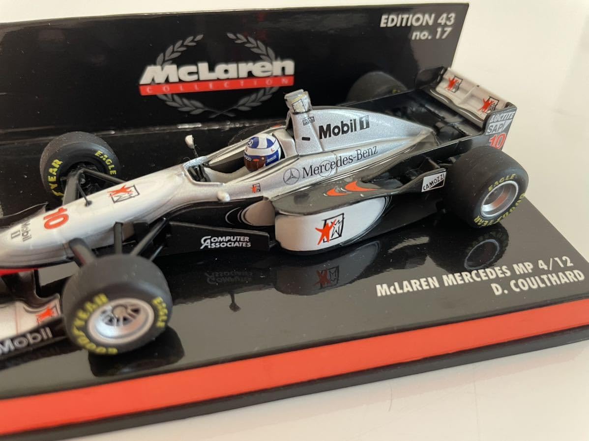 Amazon.co.jp: 1/43 ミニチャンプス マクラーレン メルセデス MP4/12