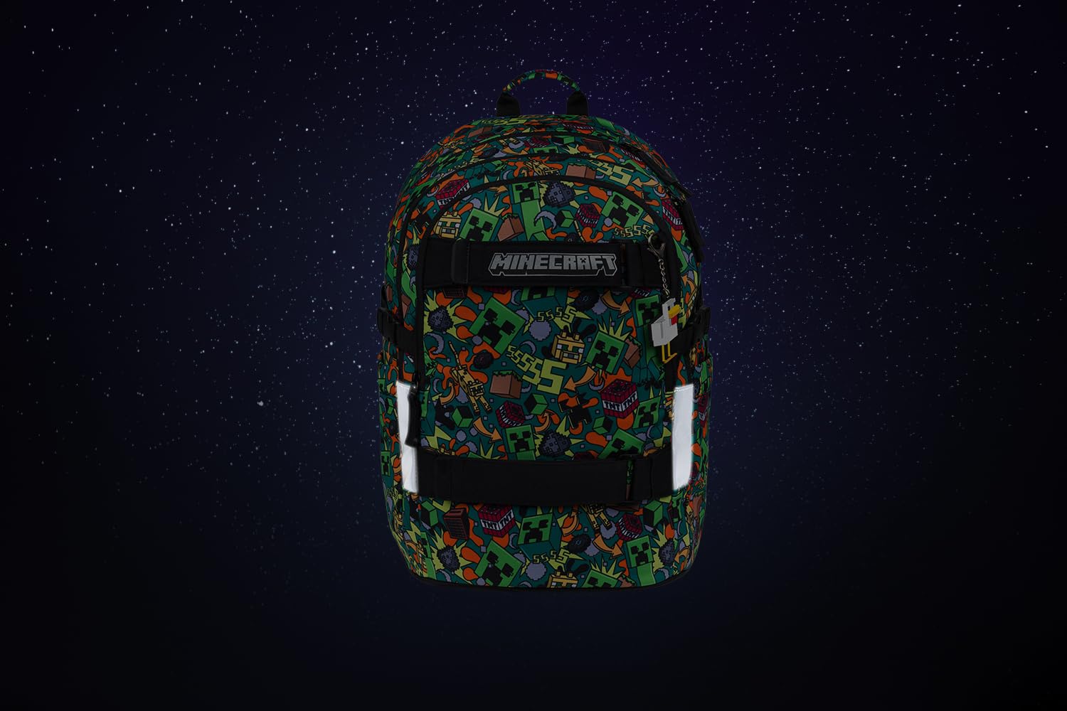 Baagl - Zaino per la scuola, per bambini, ragazzi e ragazze, skateboard, con scomparto per computer portatile e cintura sul petto, per scuola, scuola secondaria, scuola media