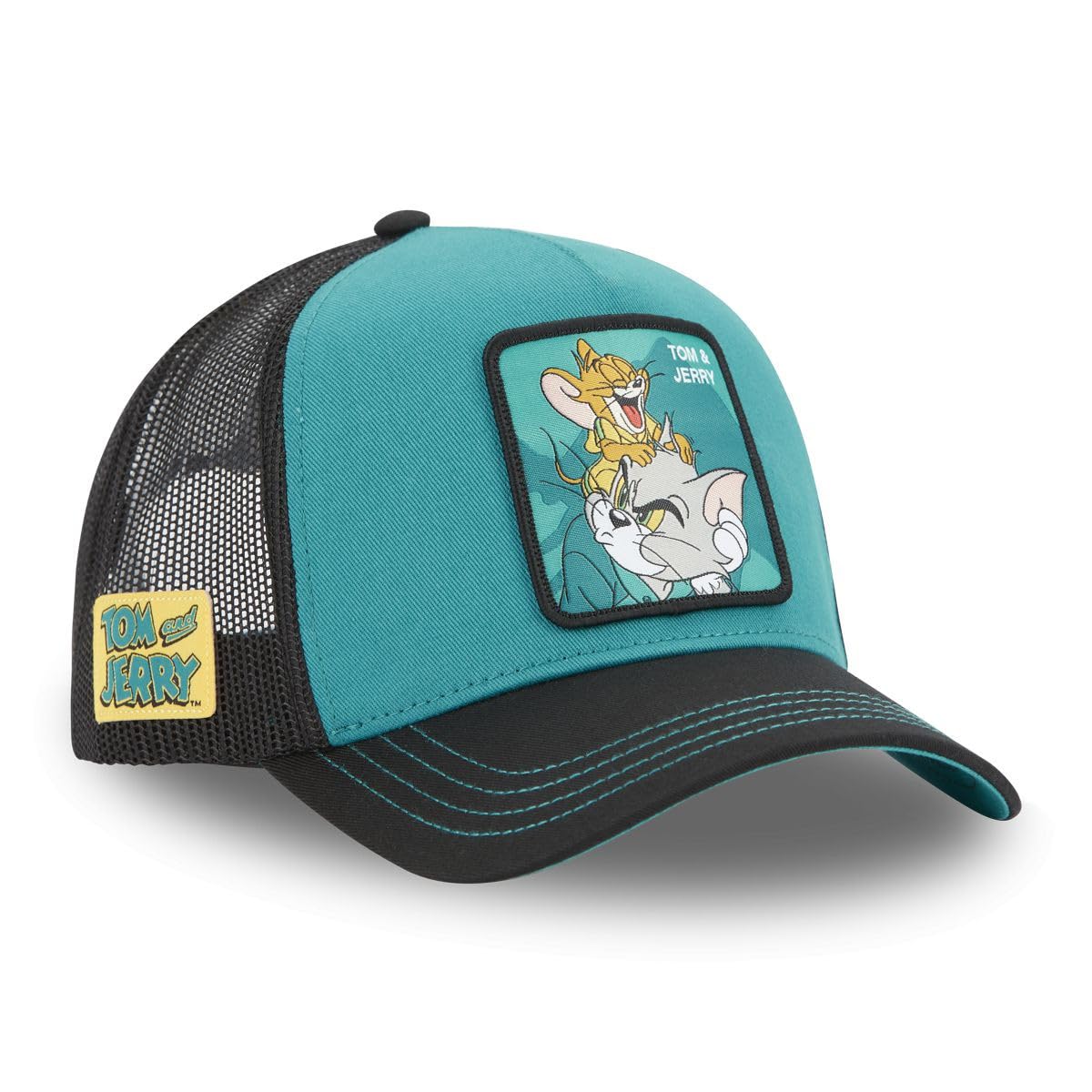 Capslab Gorra Trucker Tom & Jerry Laughing de béisbol Baseball
