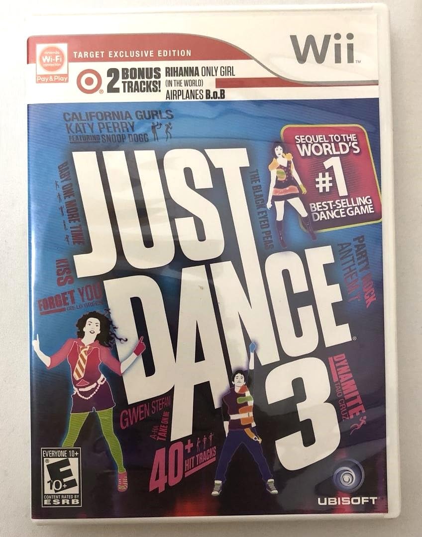 Amazon.com: Nintendo Wii Console with Just Dance 3 Bundle - Black