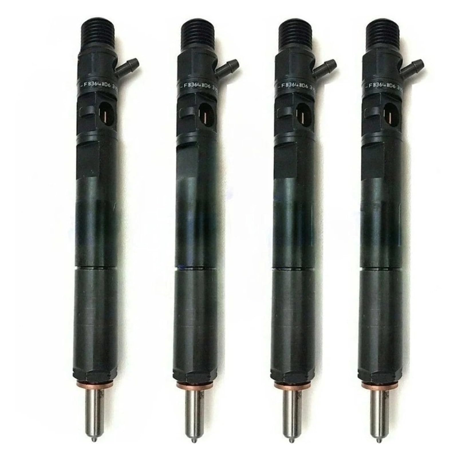 Fuel Injector Nozzle Auto Parts Injectors Compatible for Ford Focus Transit Connect 1.8 Tdci 4Pcs X Ejbr02201Z Ejbr01302Z