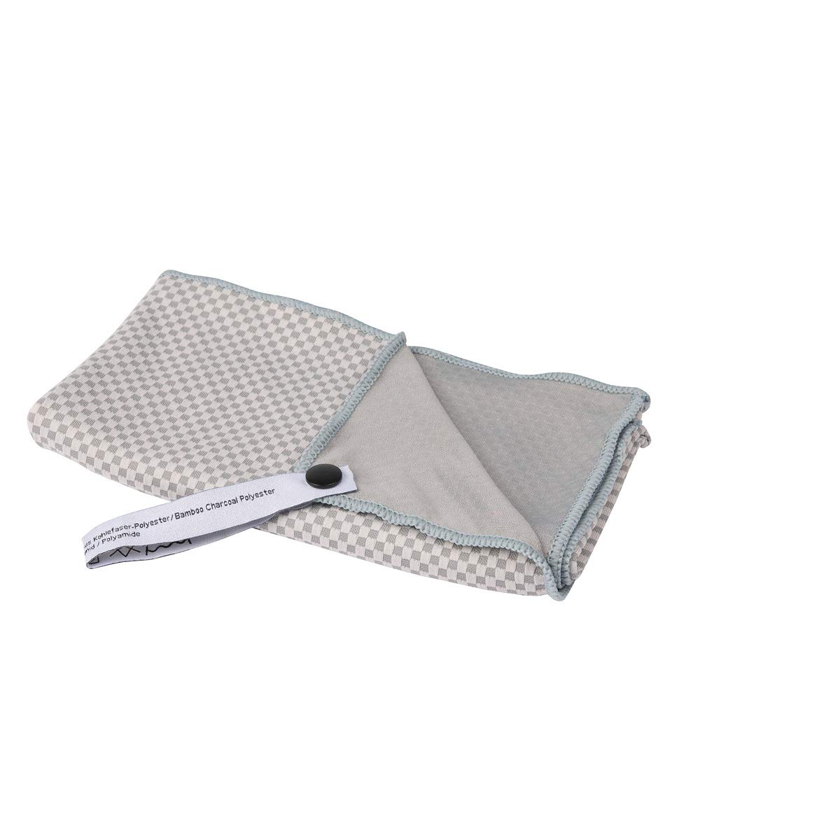 Tatonka Unisex – Travel Towel S ręcznik dla dorosłych, szary, 40 x 80 cm