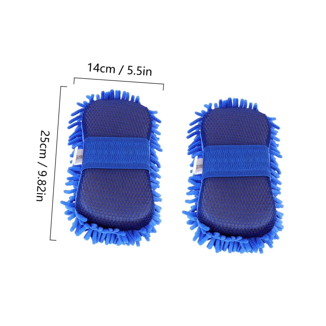 ULTECHNOVO 6pezzi Guanti Per Lavaggio Auto Leggeri e Resistenti Strumento Di Pulizia Per Auto Guanti Per Lavaggio Carro Microfibra