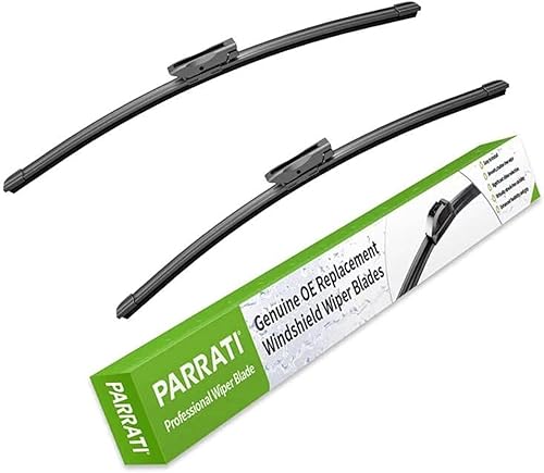 PARRATI Limpiaparabrisas de repuesto de alta calidad y desempeño de 19 y 18 pulgadas, para todas las estaciones, para Mini Cooper 2002-2019, fácil