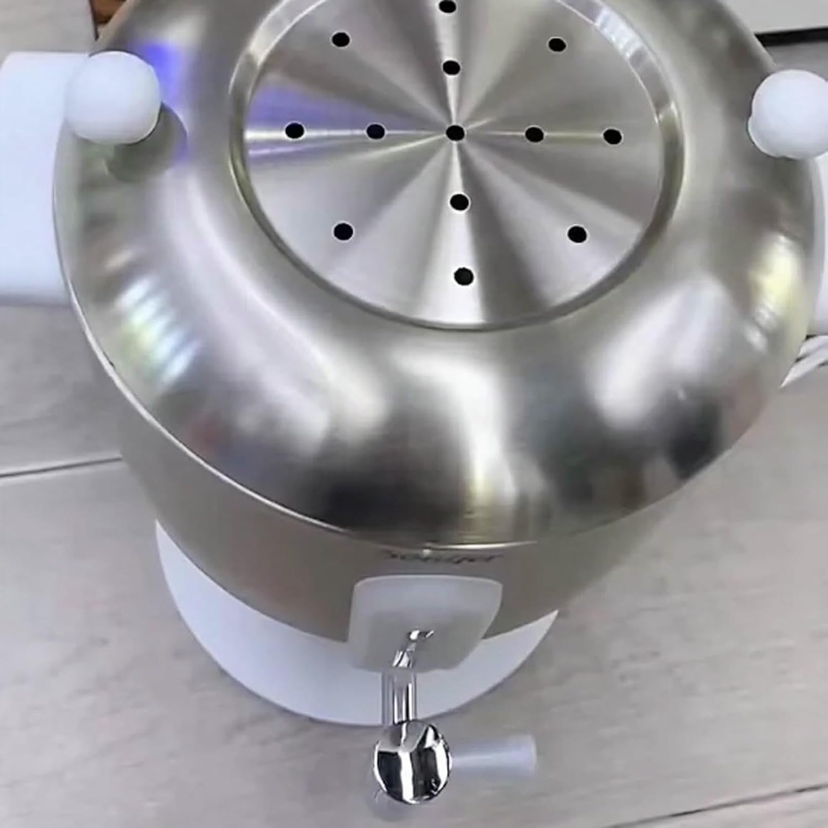 Théière Électrique Turque, Grande Bouilloire 4 L + Petite Bouilloire 1,5 L, Théière Électrique Samovar 1500 W, Acier Inoxydable, Contrôle Automatique De La Température, Conservation Des Saveurs