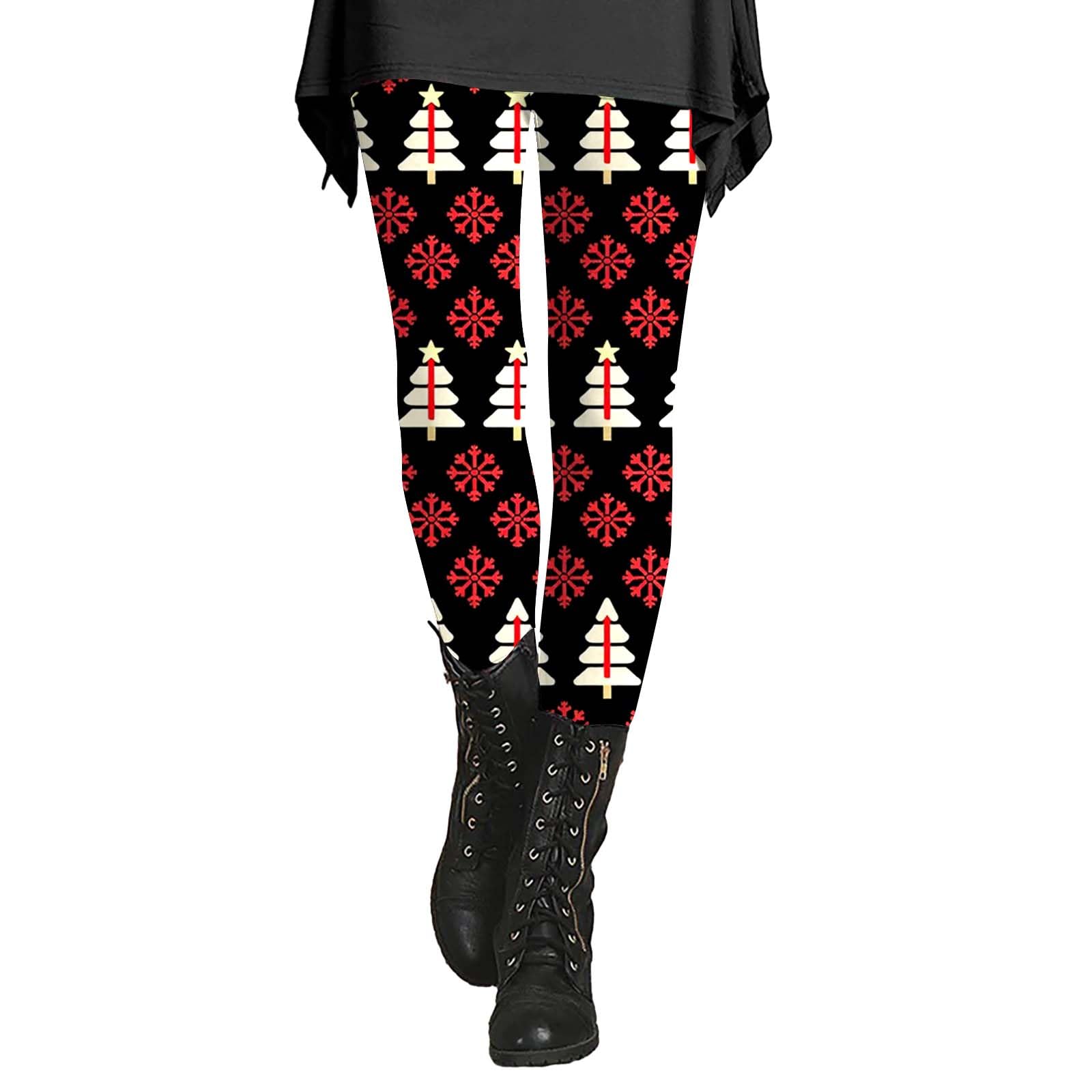 Women's Flared Bootcut Leggings - High Waisted Black Stretchy Yoga Pants