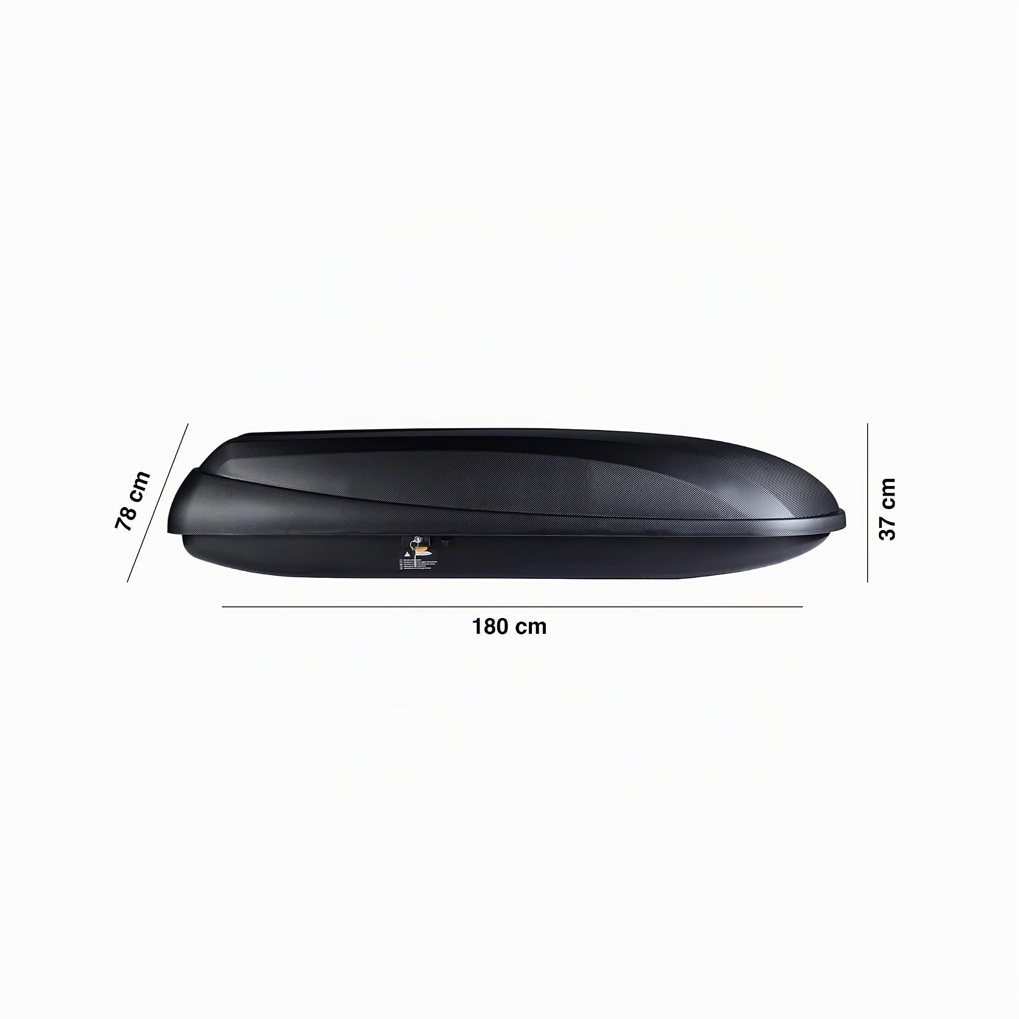 Tetrax CAM Carbon 437, Coffre De Toit, 430L