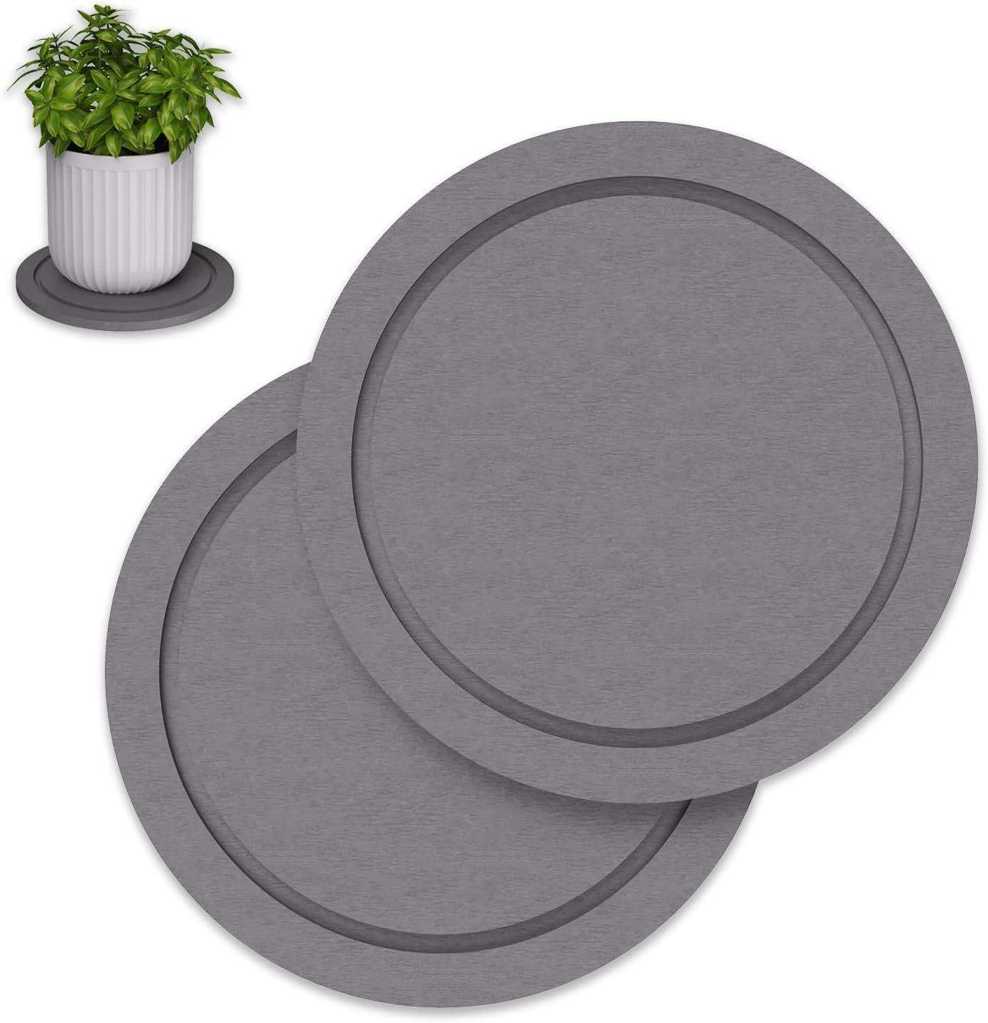 8 Inch Instantly Dry Diatomite Stone Saucer