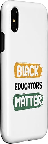 Miniatura 9 de iPhone 12 Pro Max Black Educators Matter Black History Pride African Case