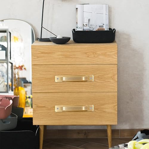 Miniatura 5 de Tiradores de puerta de metal sólido dorado con placas y tornillos, aleación de aluminio de 5.79 pulgadas, tiradores de puerta corrediza de granero