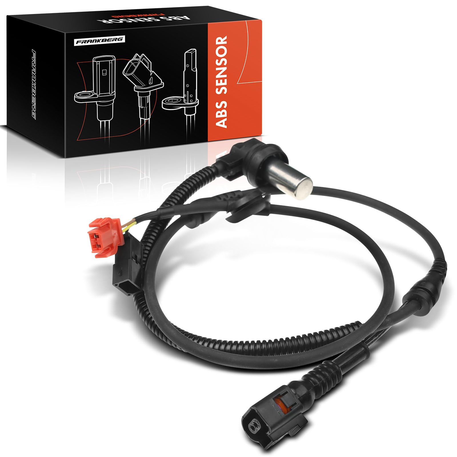 Frankberg Capteur ABS 2-Pôles Compatible avec A4 8D2 P.a.s.s.a.t Variant 3B5 P.a.s.s.a.t Variant 3B6 A4 Avant 8D5 P.a.s.s.a.t 3B2 Remplacer#