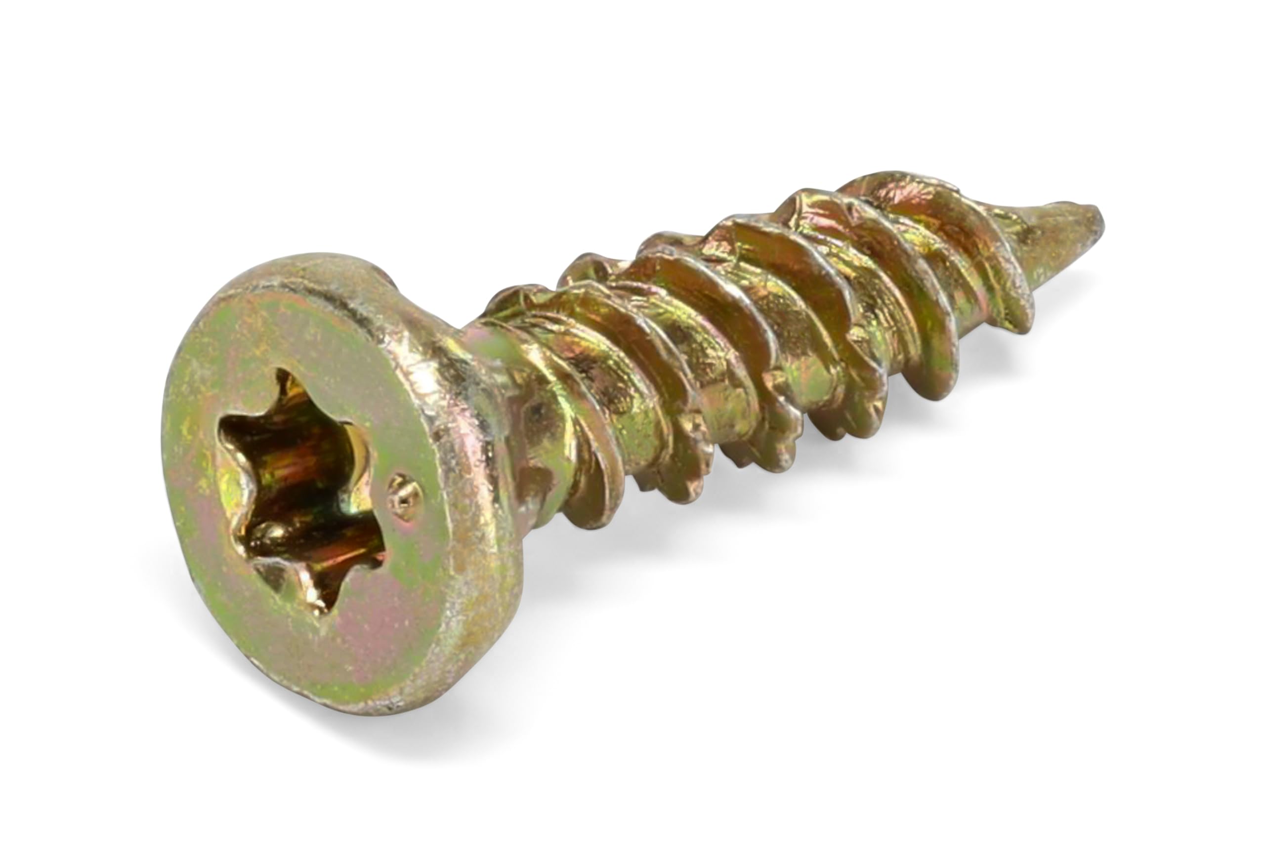 Power Pro 42641 - Tornillos para madera, 100 unidades, color amarillo