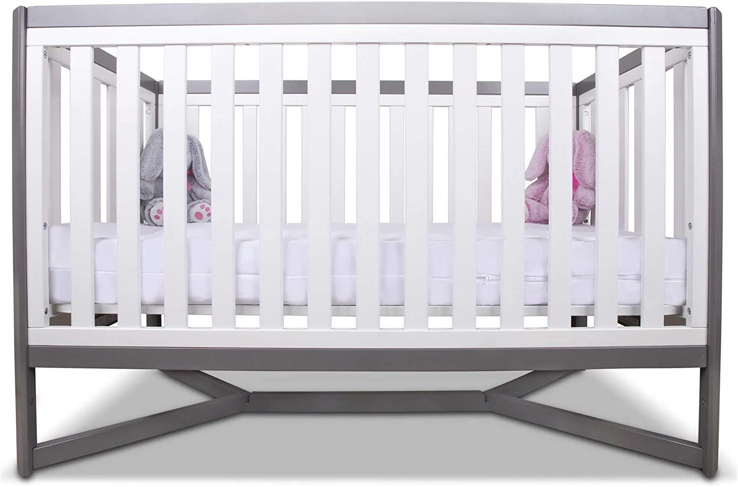 Guardmax Crib Mattress Protector Zippered Encasement Cover Waterproof and Noiseless, Baby & Toddler Crib Size (52 x 28) (2 Pack)