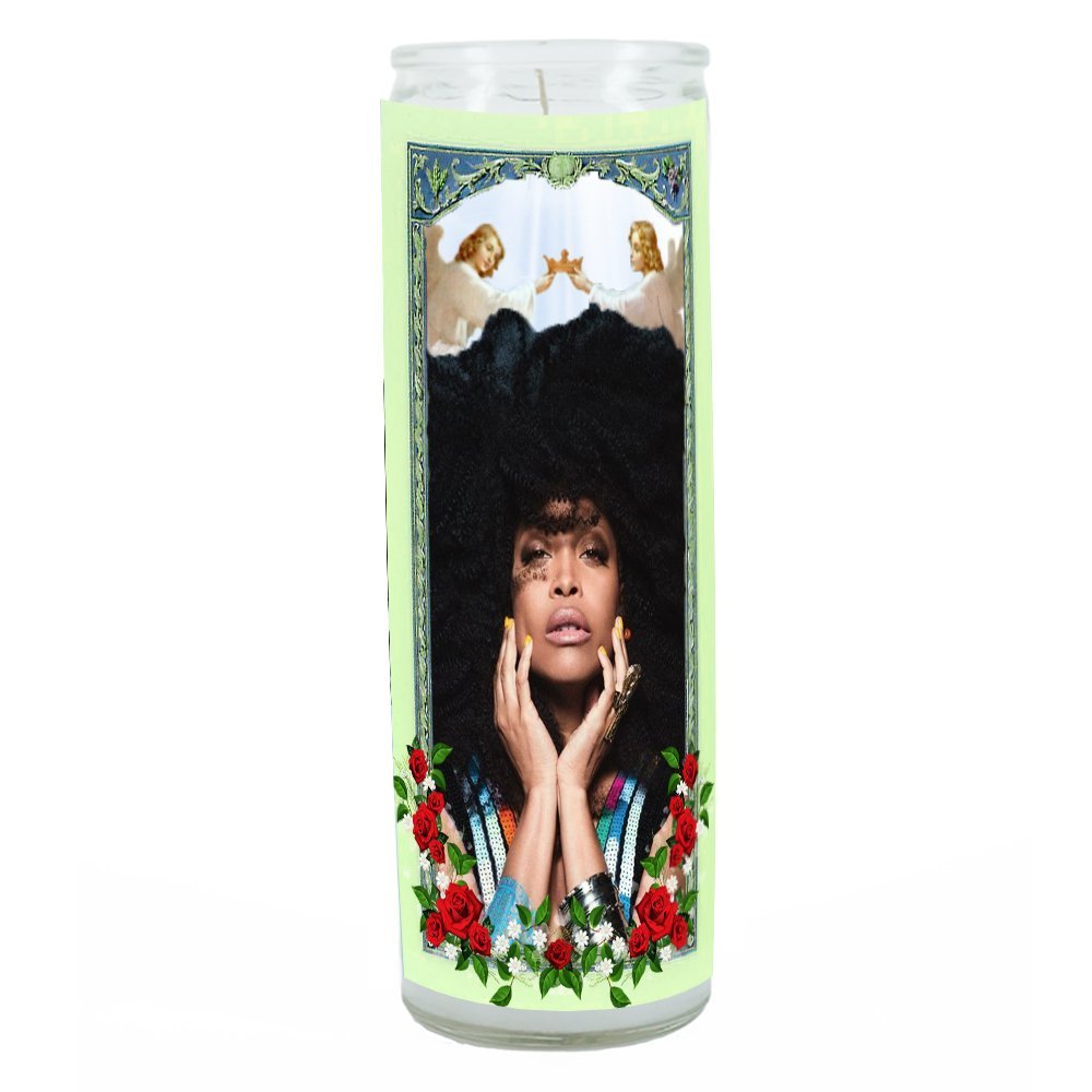 Erykah Badu Prayer Candle Handmade Products