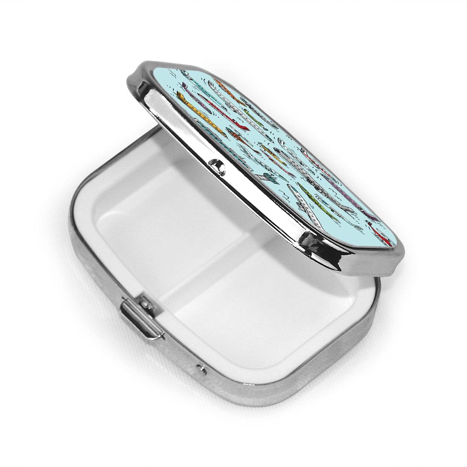 Amazon.co.jp: 薬ケースbusy airportピルケース くしゃみ 薄型