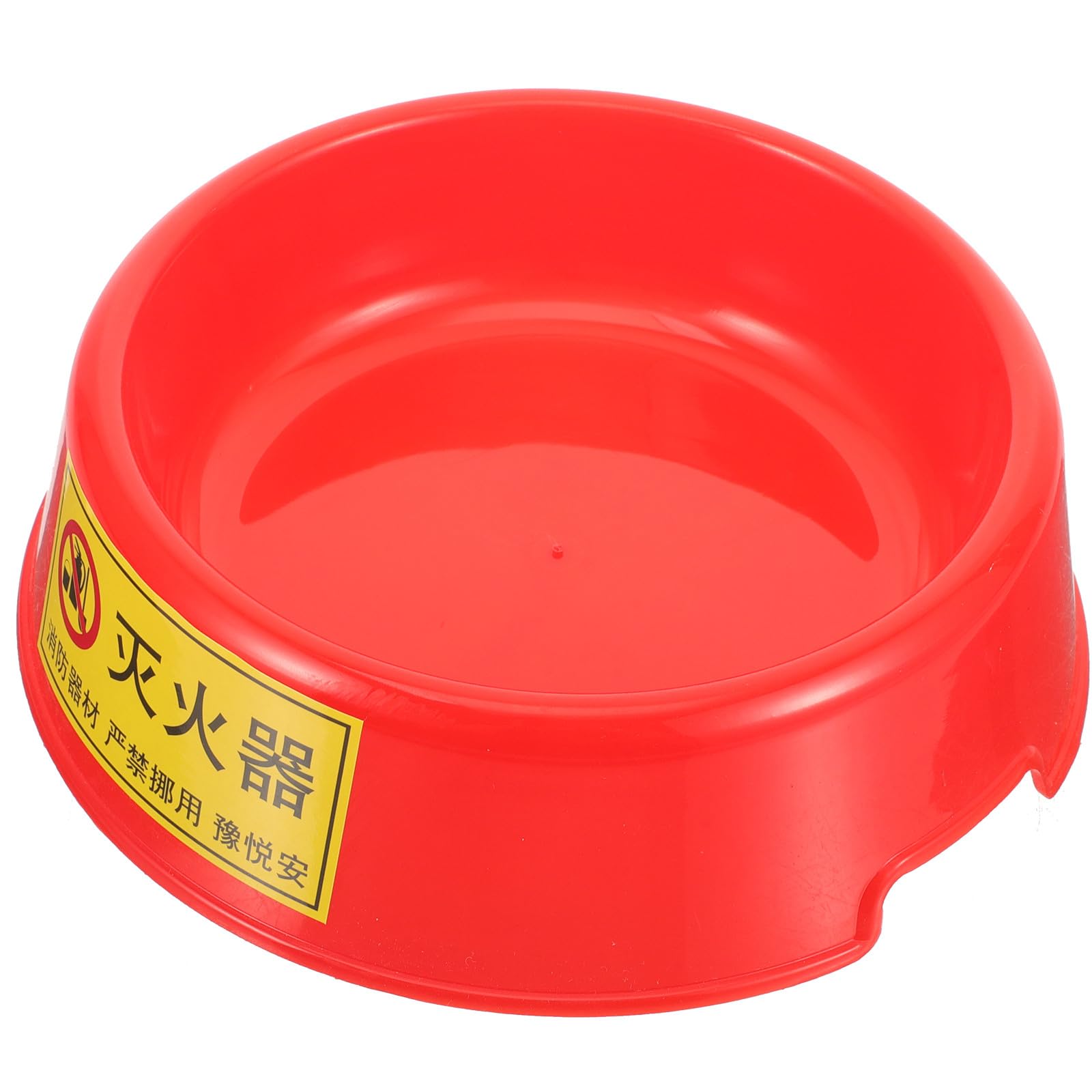 Heavy Duty Fire Extinguisher Stand Floor Bracket Holder for Extinguishers Plastic Floor-Mounted Easy Setup for Home Office Safety