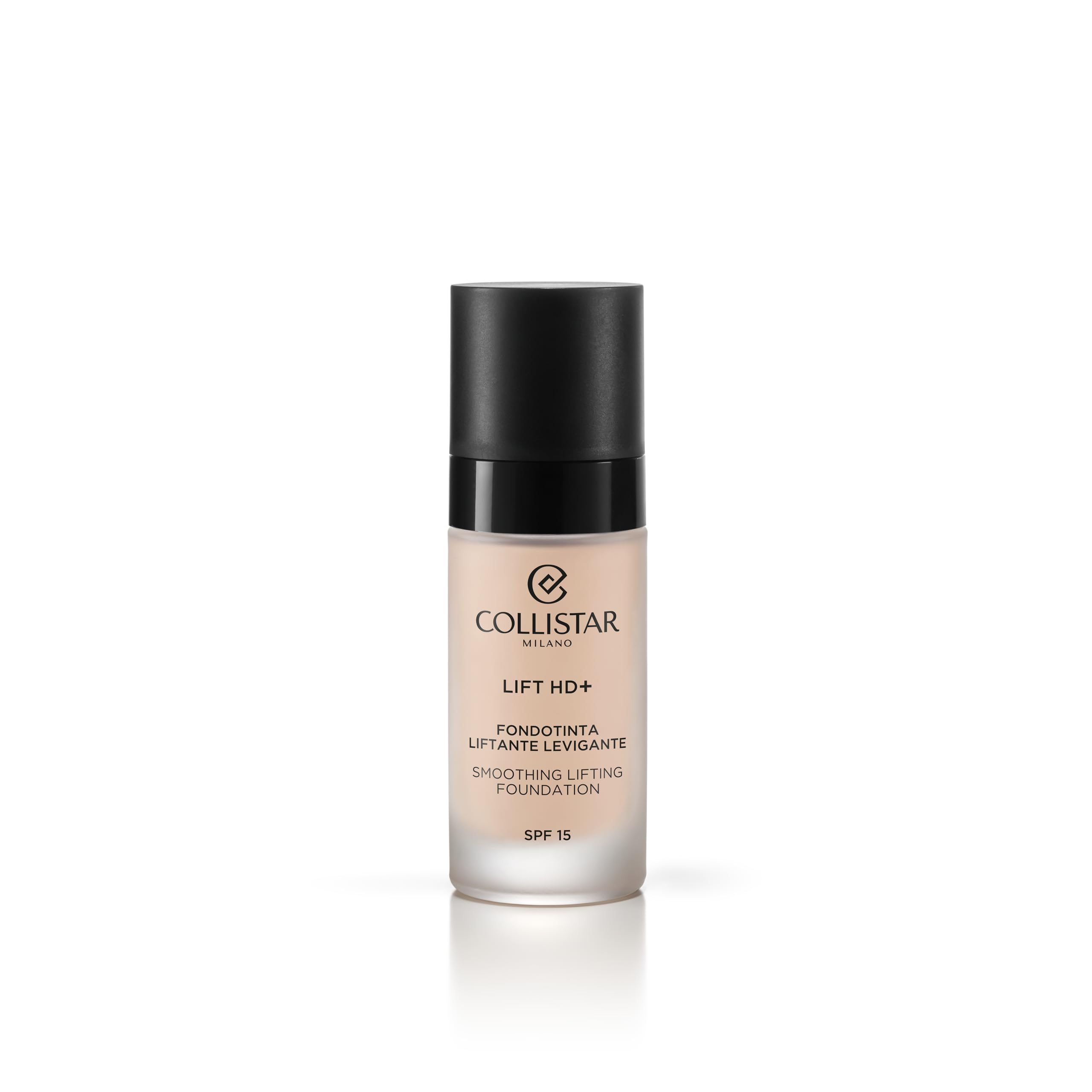 Collistar Fondotinta Lift HD+ Effetto Lifting, Texture Fluida e Cremosa, Lunga Durata, Waterproof, SPF 15, 30 ml