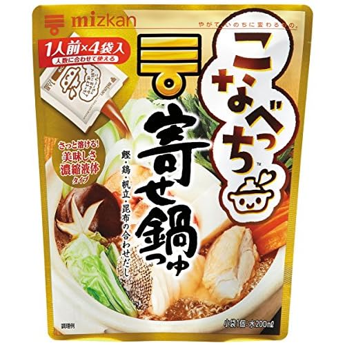 ミツカン こなべっち 寄せ鍋つゆ