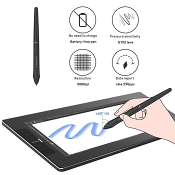 液タブ　　VEIKK VK1200　Pen Display Amazon.com: VEIKK VK1200 V3 Drawing Tablet with Screen, 11.6