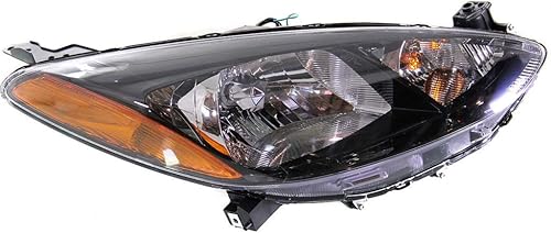 CarLights360 Para Mazda 2 Conjunto de faros delanteros 2011 12 13 2014 lado del pasajero  Certificado DOT  MA2519144