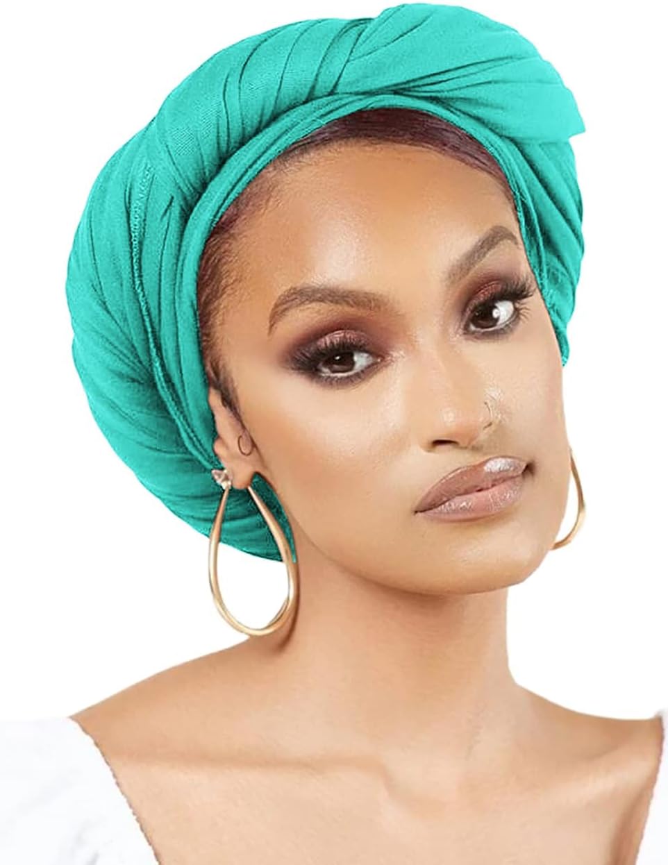 Head Wraps for Black Women Stretch Headwraps Large Hair Wraps Hijab Scarves for Muslim Head Scarf Turban Headbands - Image 3
