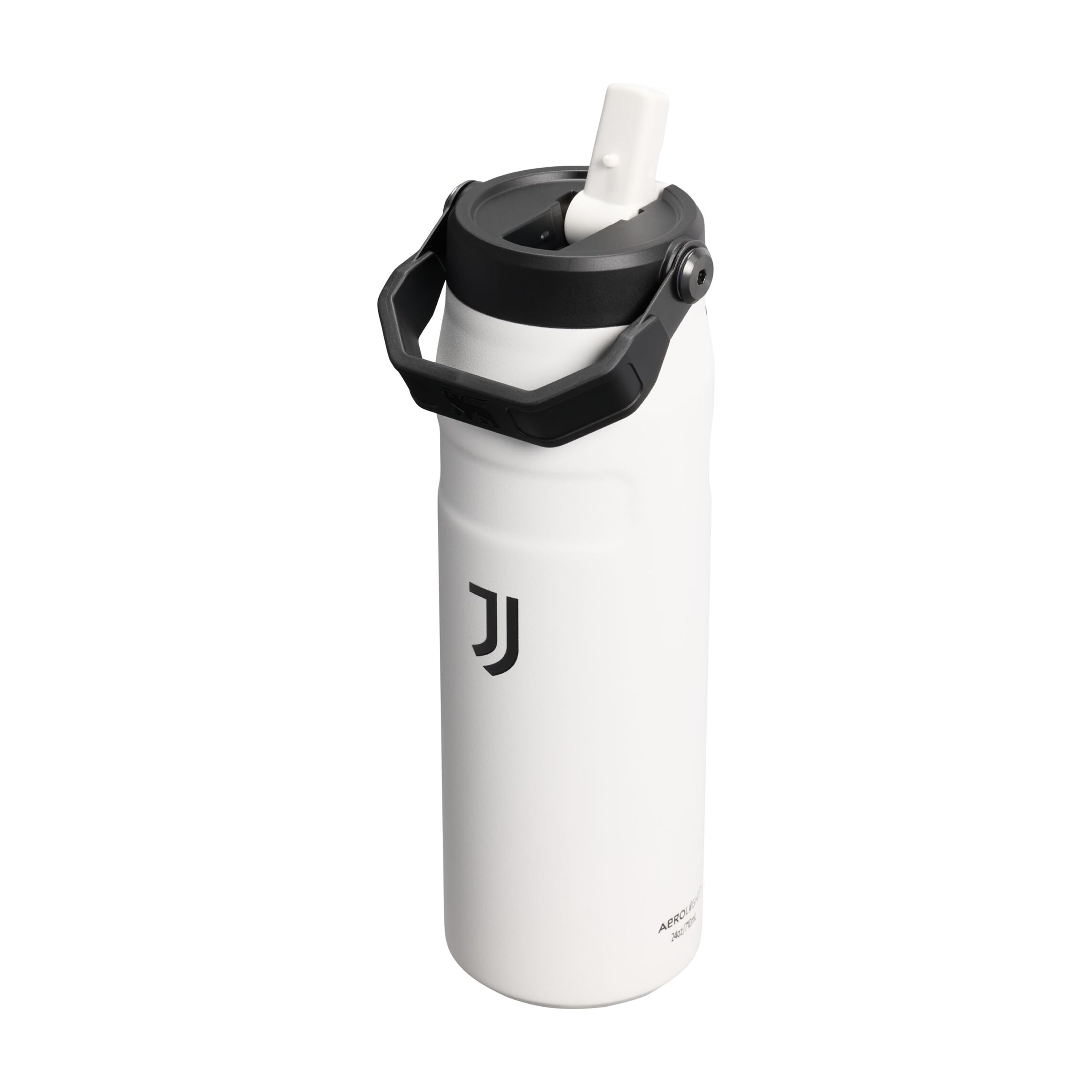 Stanley 1913 Flip Straw Borraccia Con Cannuccia 0.7L - Juventus | 10 Ore Di Freddo - 2 Giorni Di Freddo - Acciaio Inossidabile - Senza BPA - A Prova di Perdite - Lavabile In Lavastoviglie