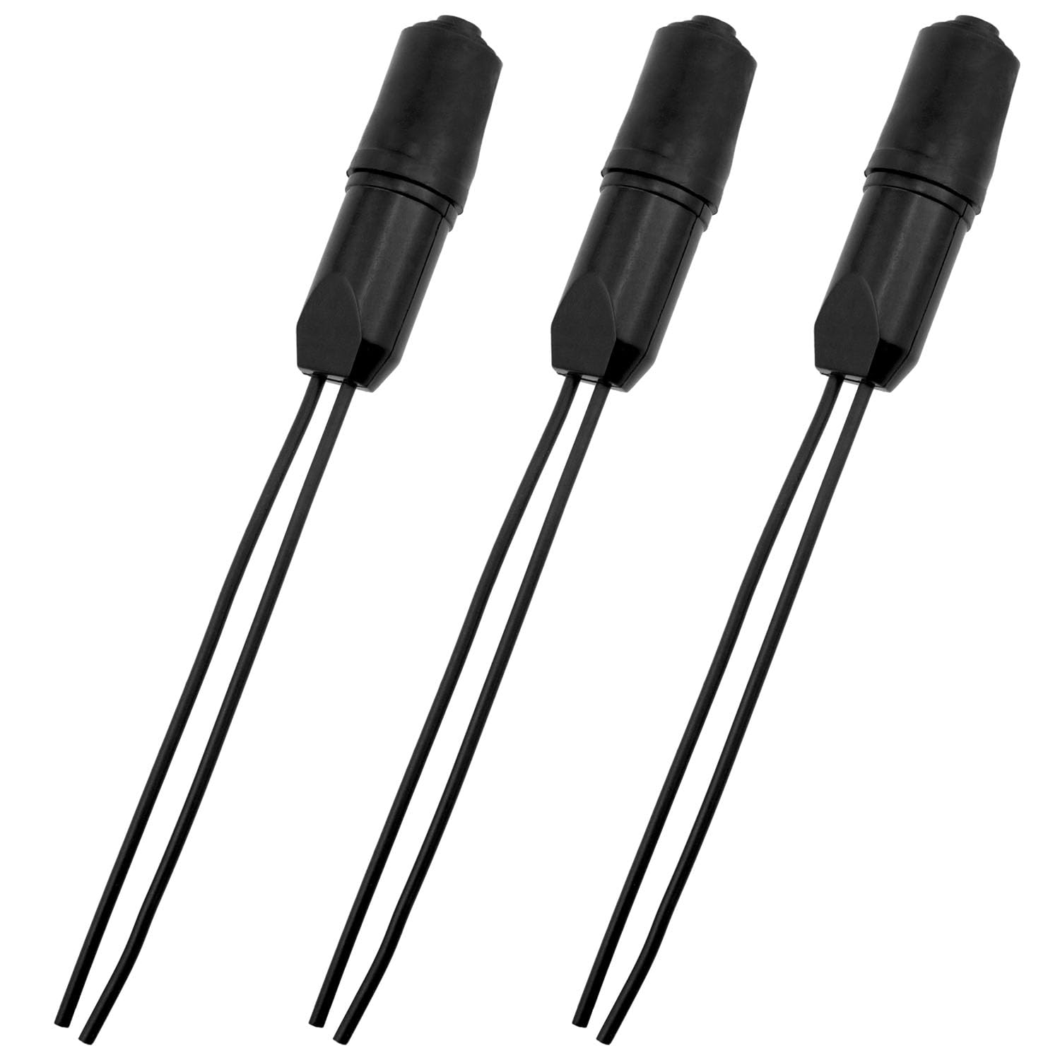 Dsjnf Antenna Connector 300 to 75 ohms VHF/UHF/FM Outdoor TV Antenna Matching Transformer Balancer TV Converter 3PCS