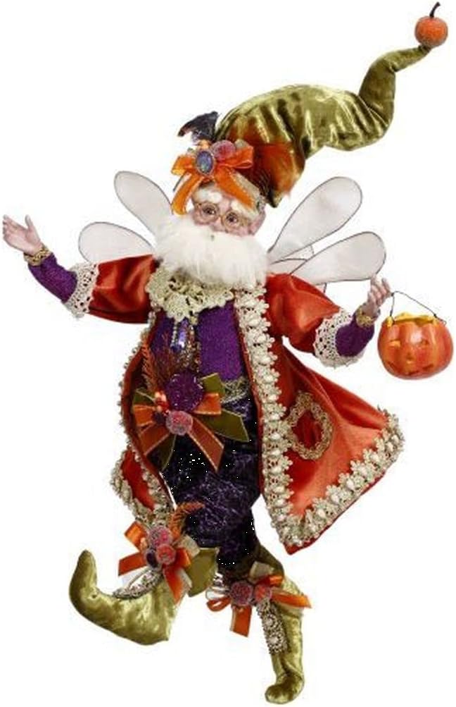 Mark Roberts Fall 2023 Jack O' Lantern Fairy, Medium - 15.5 Inches
