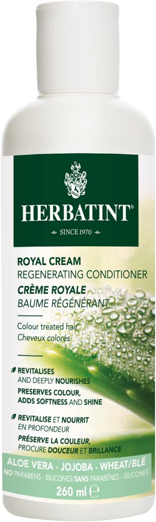 Herbatint Royal Cream Conditioner avec Aloe Vera 260ml Amazon.fr