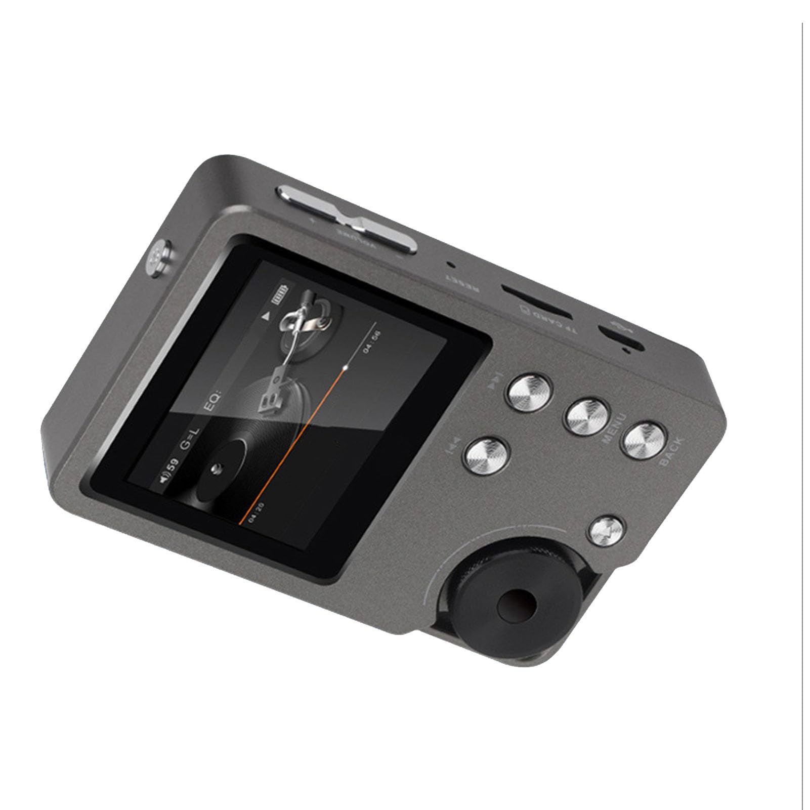 Bewinner Lettore Audio Ad Alta Risoluzione Lettore MP3 Portatile Lossless per Amanti della Musica con Memoria da 64 GB
