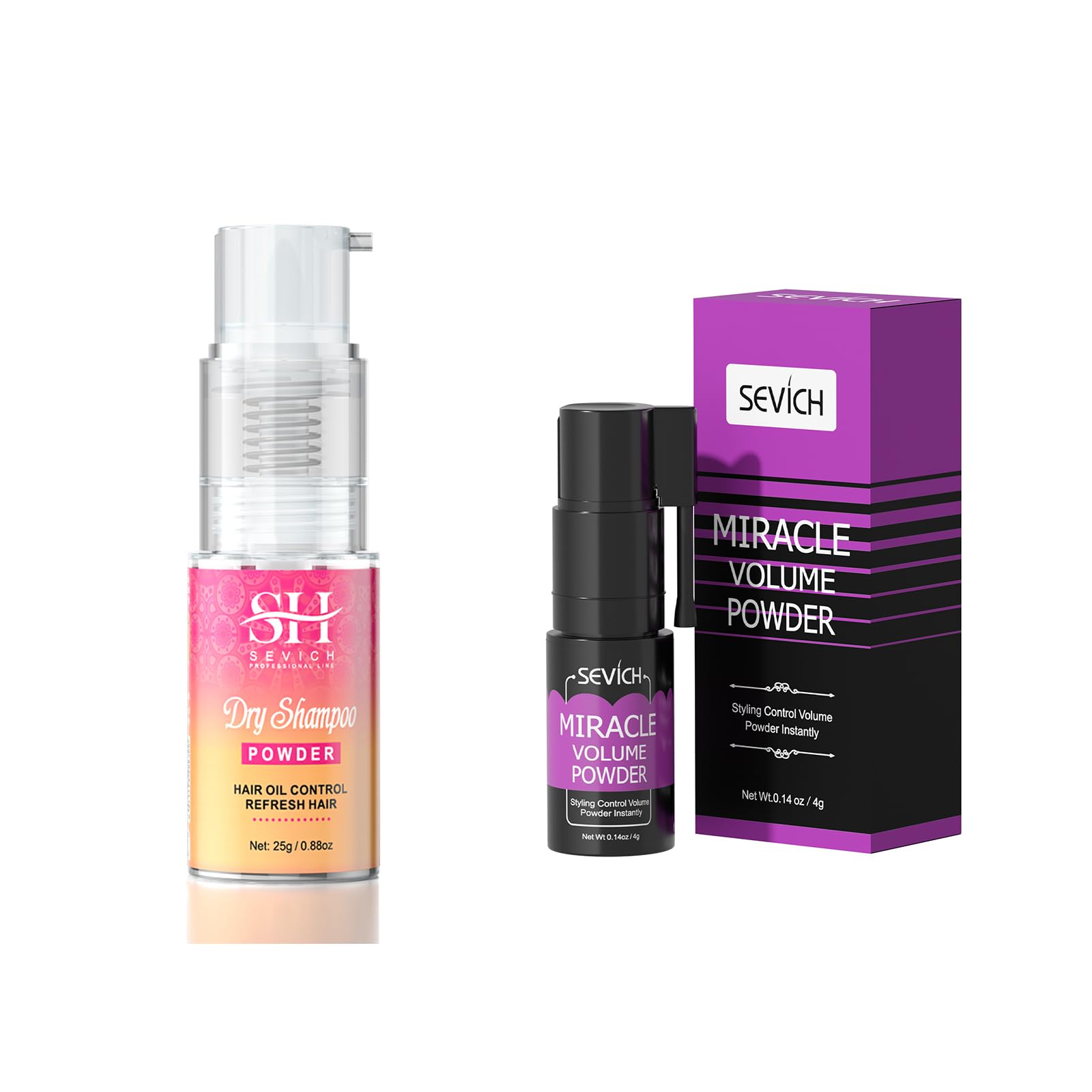 SEVICH Dry Shampoo Powder Spray Hair Styling Powder