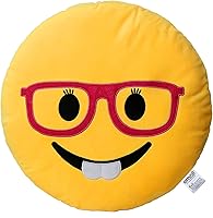 Vista 4 de Cojín de emoticono de EvZ, Poliéster & Mezcla de poliéster, 32 cm