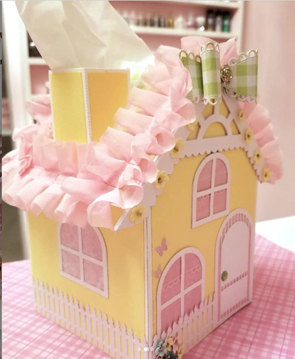 KSCRAFT 3D Big House - Troqueles de corte de metal para hacer álbumes de recortes, tarjetas, suministros de decoración divertidos para niños