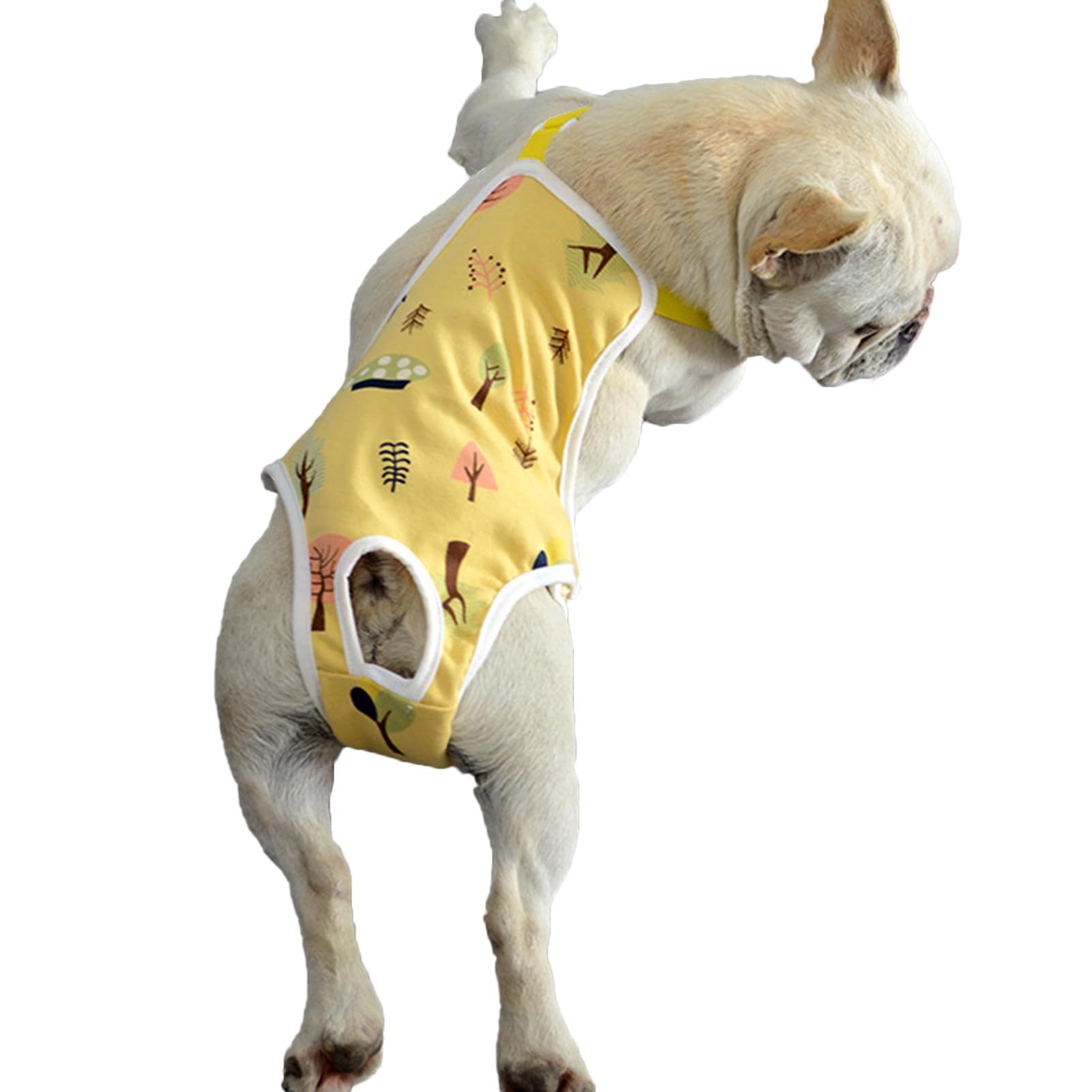 matumou Pet Sanitary Pants Adjustable Band Menstruation Shorts Washable Dog Diaper Pet Physiological Pants for Indoor Dog Diaper