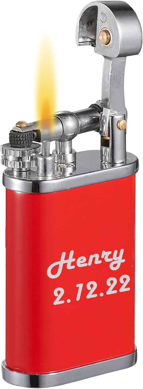 Personalized Visol Elegance Soft Flame Flint Lighter (Shipped Without Butane)
