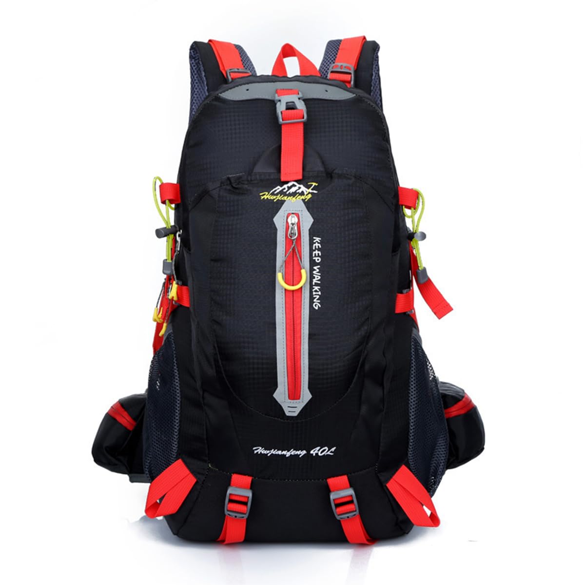 OLYSPM Hiking Backpack,40L Waterproof Camping Backpack with Adjustable Shoulder Straps,Camping Bag Men Women for Hiking,Camping,Trekking