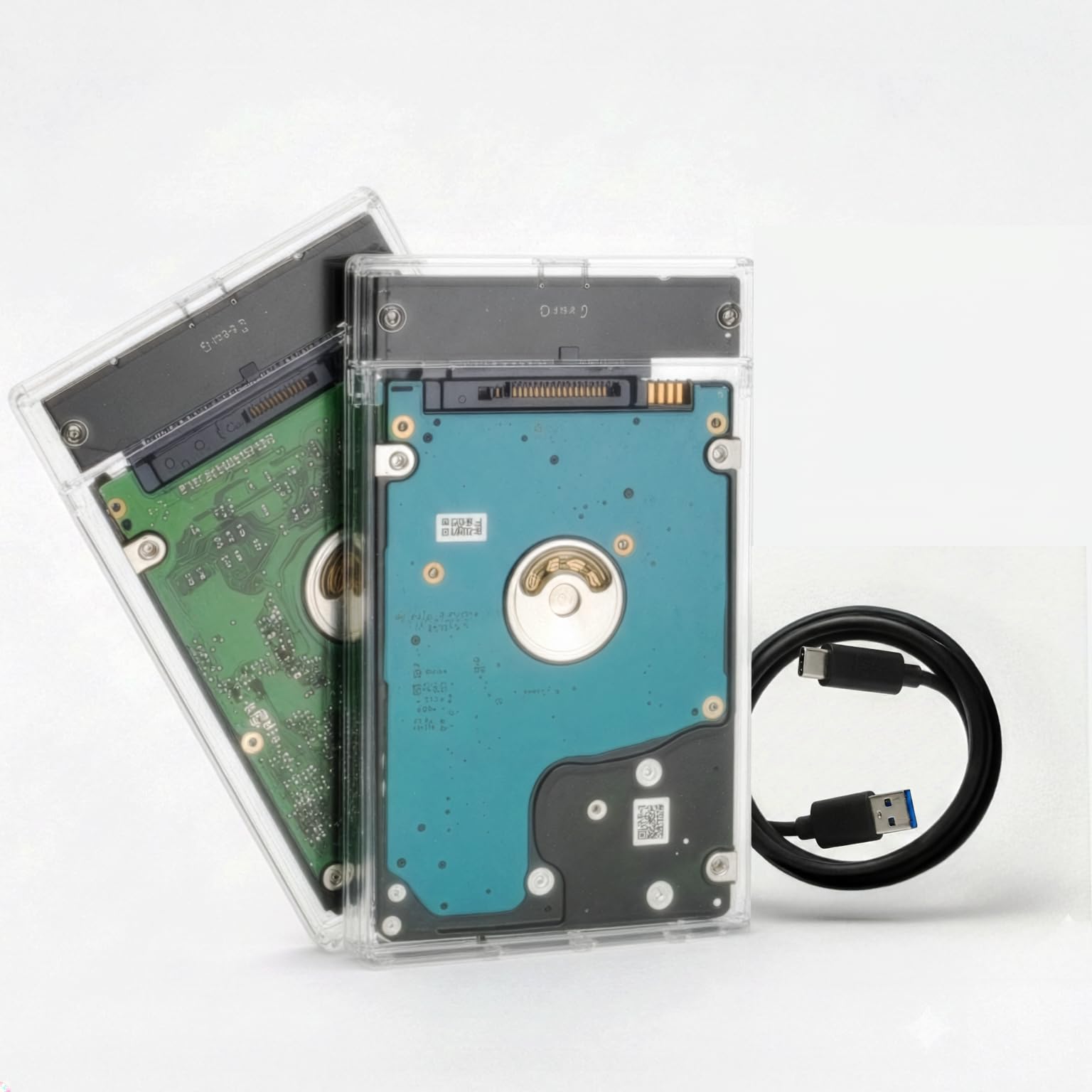 Amazon | 【整備済み品】Xaterrace HDD 外付け type-c type-a SATA