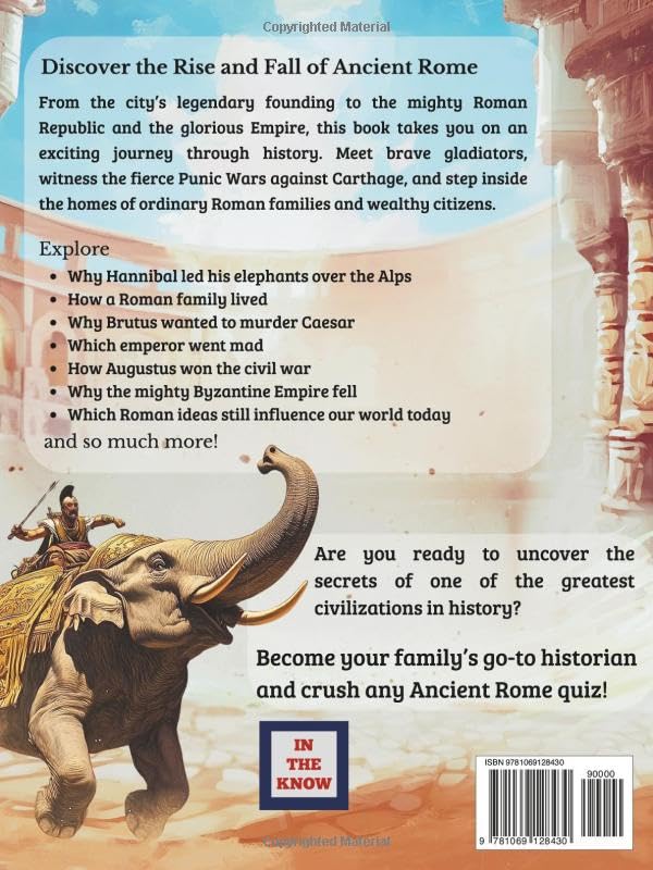 Ancient Rome: Glory and Fate of a Great Civilization: The Complete History for Kids with Kingdom, Republic, Empire and Constantinople (richly ... - larger print great for bedtime reading) - Image 2
