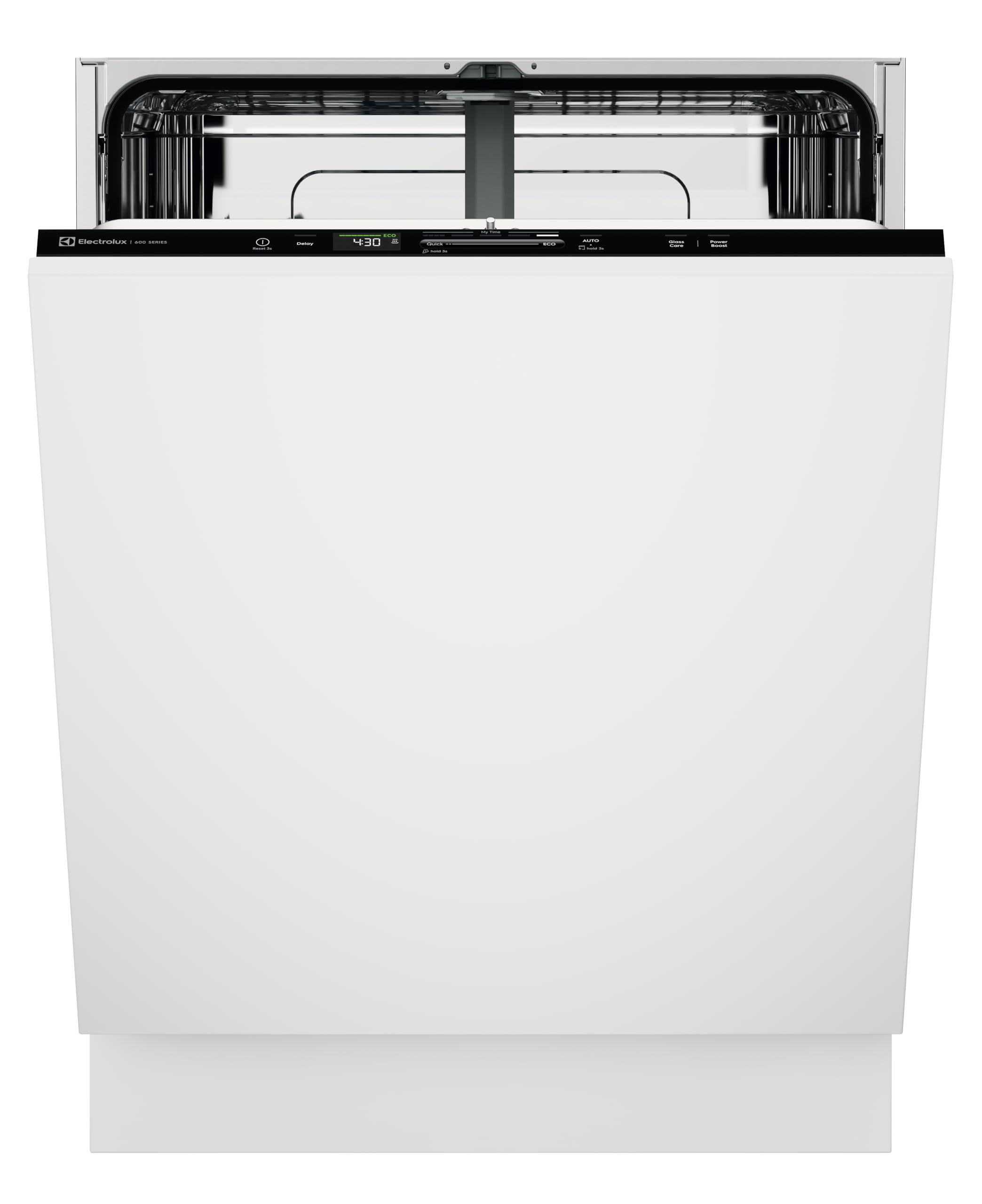 Electrolux Tecnología AirDry integrada E62LB100S 600. capacidad total de cubiertos estándar (Eco) 13