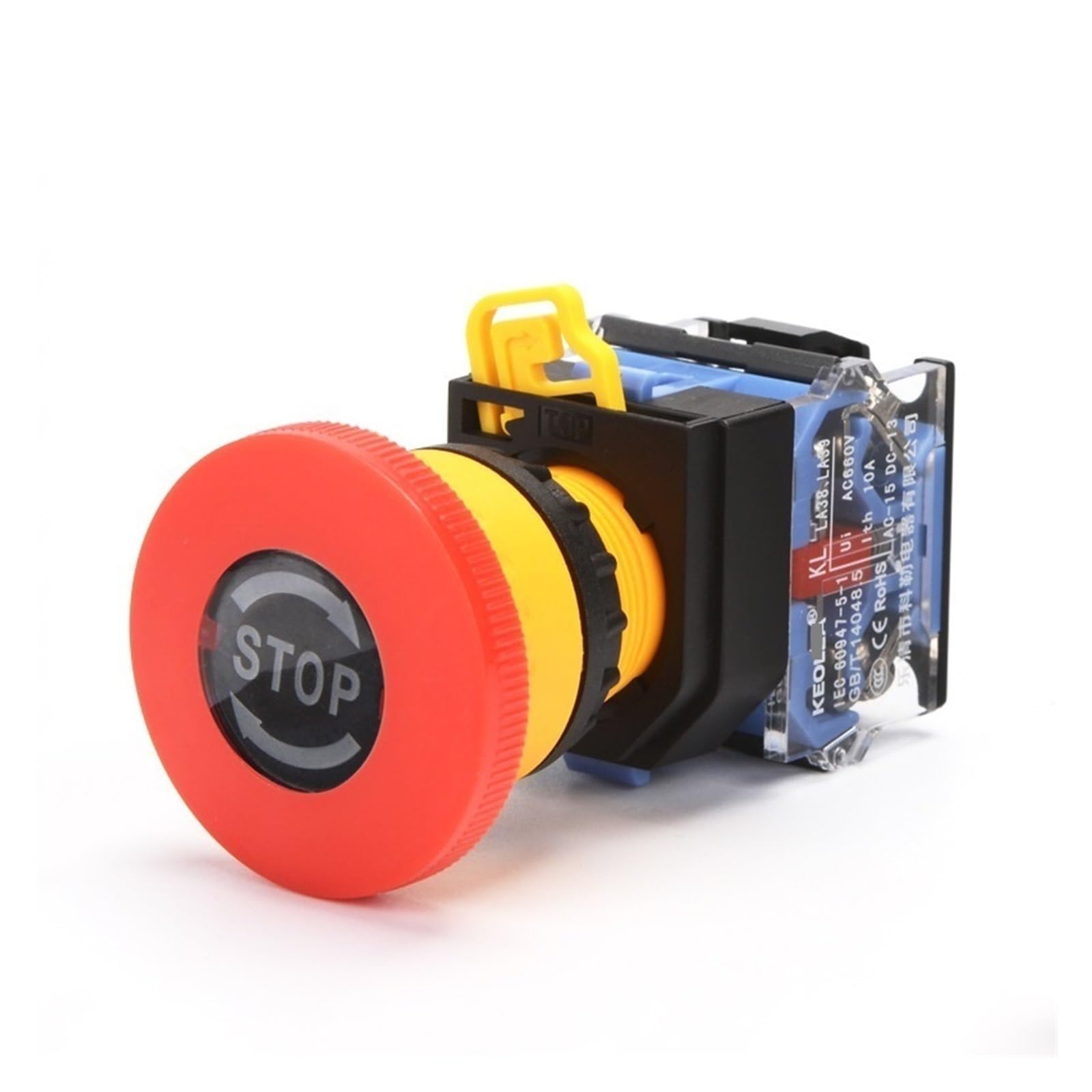 Emergency Stop button push button switch 22mm Emergency Stop